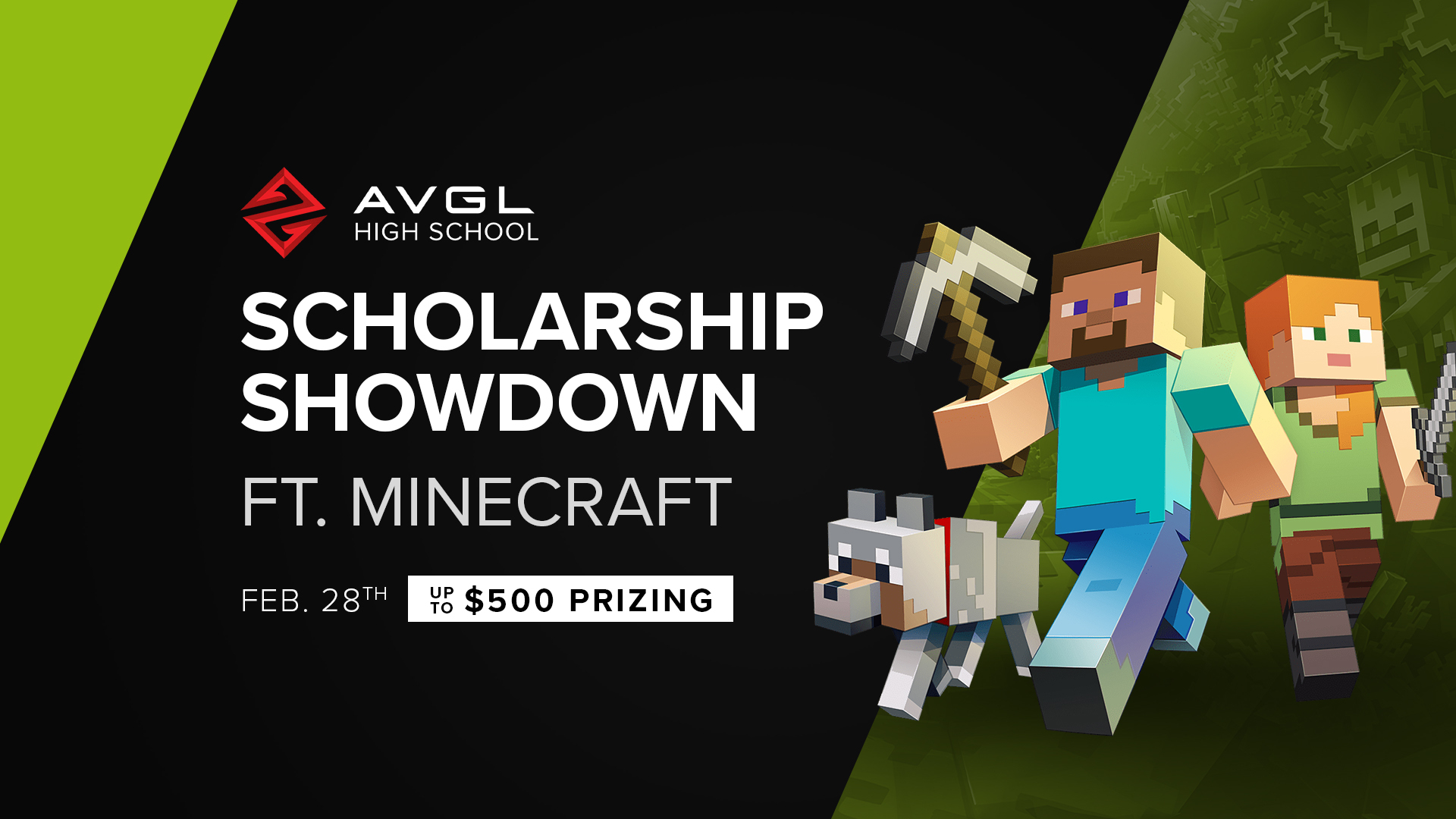 AVGL.org -AVGL High School Scholarship Showdown ft. Minecraft